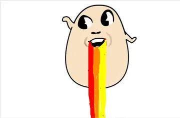 吐彩虹