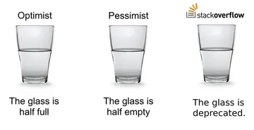 The Glass Is Deprecated