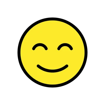 Smiling face with smiling eyes