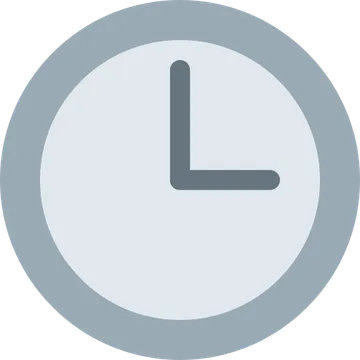 Three o’clock
