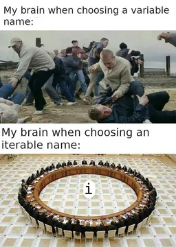 Iterable name.