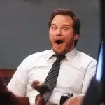 Andy Dwyer Excited GIF Template