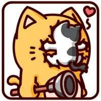 儿子爬爹脸上去了