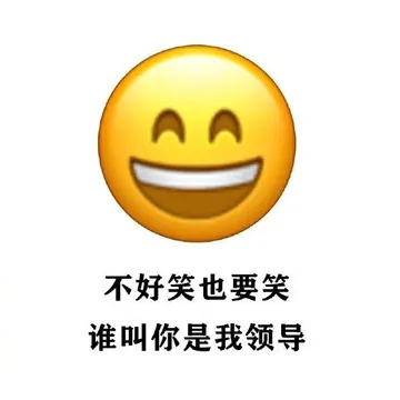 AA 不好笑也要笑谁叫你是我领导