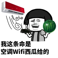 我这条命是空调.WIFI.f西瓜给的