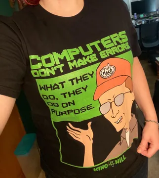 Computers Don't Make Errors On Purpose