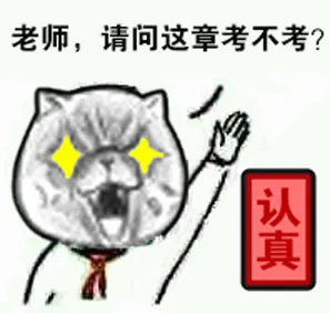 老师，请问这章考不考？