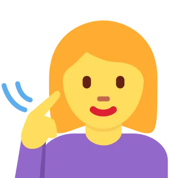 Deaf woman