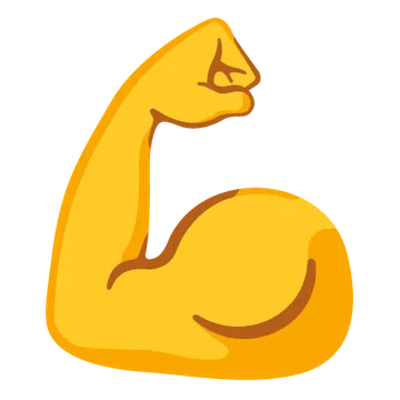 Flexed biceps