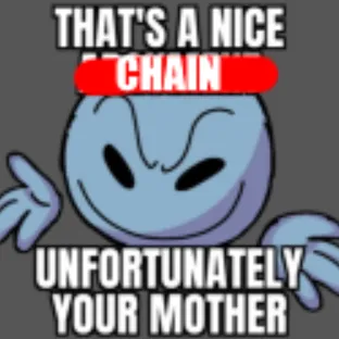 That’s a nice chain, unfortunately