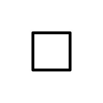 White small square