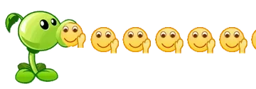 豌豆射手发射再见 emoji