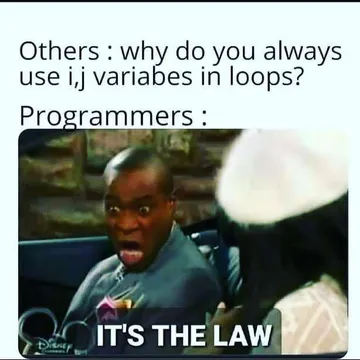 The Law Of Programming Be Like