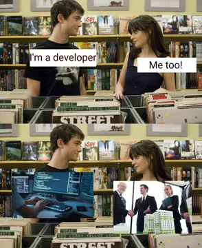 When "Developer" Means Two Different Things