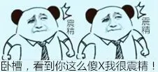卧糟看到你这么傻X我很震精！