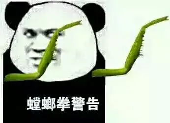 螳螂拳警告