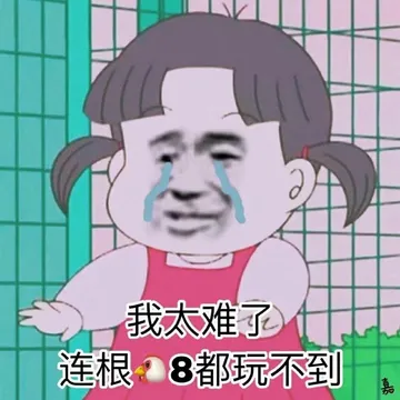 我太难了.连根鸡8都玩不到
