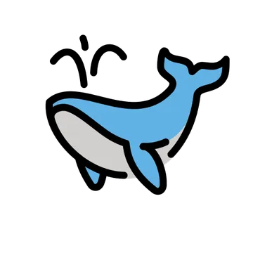 Spouting whale