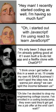 The Five Stages Of Developer Delusion