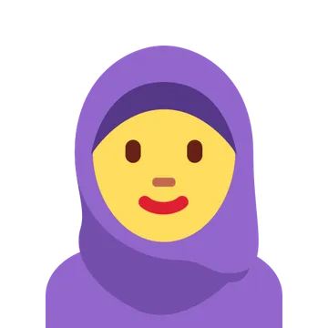 Woman with headscarf