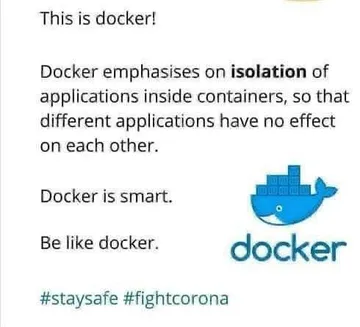 be like docker