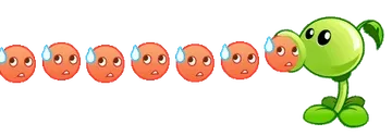 豌豆射手加速发射怒了emoji