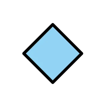 Small blue diamond