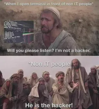 You Are The Hacker