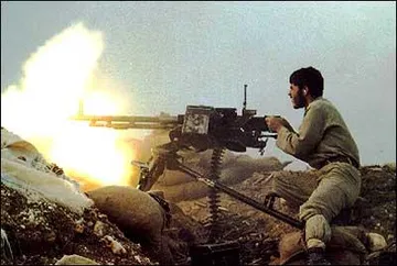 machine gun template