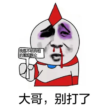 大哥，别打了
