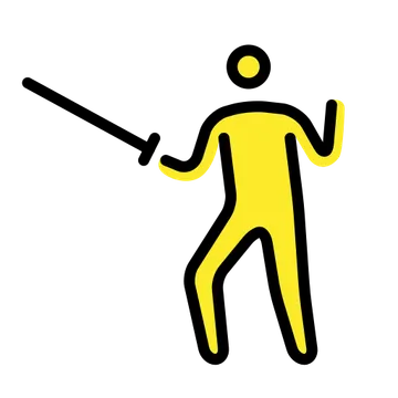 Person fencing
