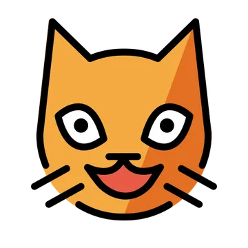 大笑的猫