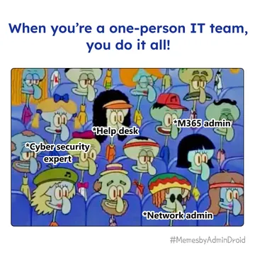 When The IT Team Is Just You...