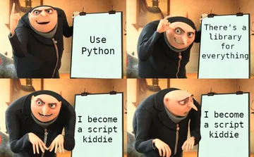 Python Is Too Convenient Send Help