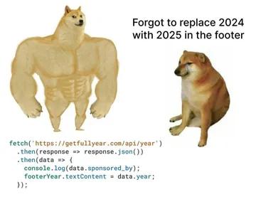 Dynamic Year Fix