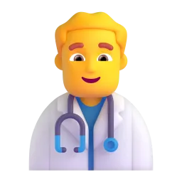 Man health worker