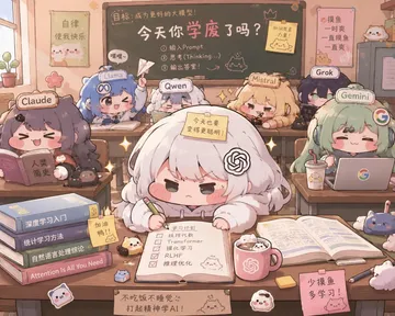 自律 目标：成为更好的大模型 摄鱼 今天你学废了
