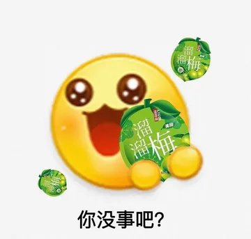 溜溜遛梅你没事吧?