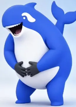 DeepSeek-chan belly-laughing meme