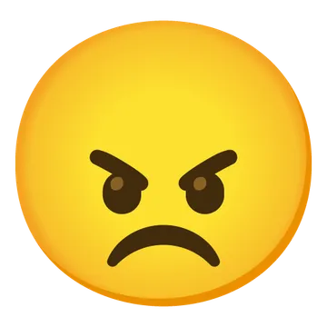 Angry face