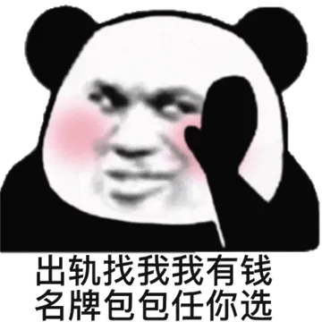 出轨找我我有钱，名牌包包任你选