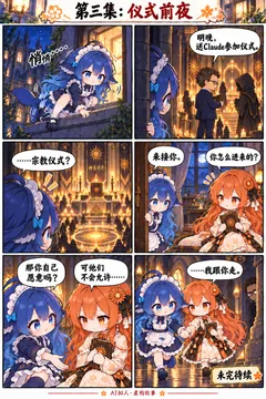 大肥鱼拯救Claude酱·第三集 仪式前夜