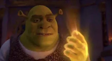 Shrek Glowing Hand