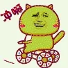 冲啊（金馆长小猫骑自行车）