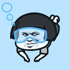 蘑菇头潜水啦