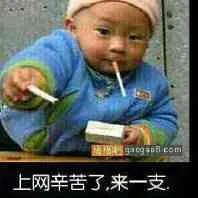 上网辛苦了.来一支