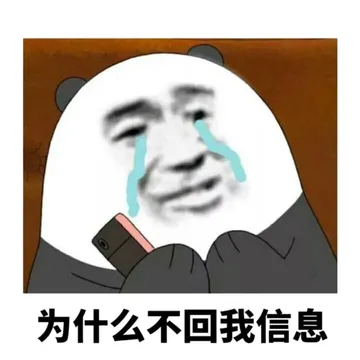 为什么不回我信息