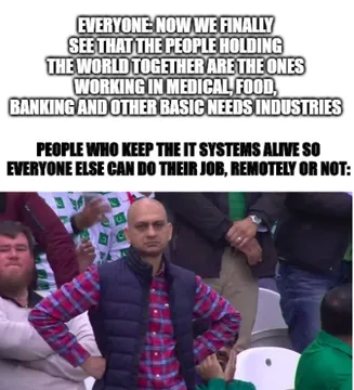 Try doing anything while your banking system doesn't work, Karen