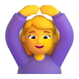 Woman gesturing OK