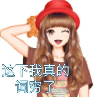 这下我真的词穷了